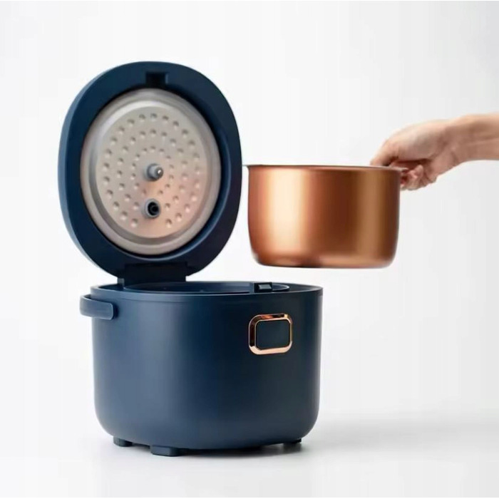 Автомобільна рисоварка 2 л, 200 Вт, 12В/24В, 8 програм приготування