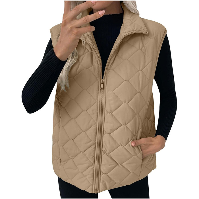 Жіноча тепла куртка-пуховик з капюшоном, легка, чорна (XL, хакі)