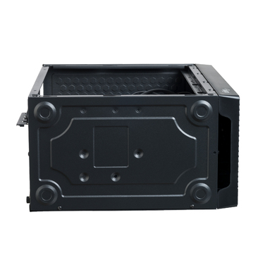 Корпус Micro ATX для комп'ютера Akyga AK35BK PC Tower, 2x USB 2.0, чорний