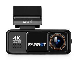 Автомобільний відеореєстратор FARROT A8 4K з GPS, WiFi, передньою та задньою камерами та функцією ADAS