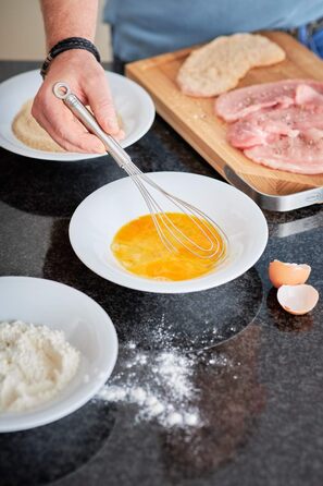 Віночок кухонний RÖSLE для соусів та невеликих порцій, нержавіюча сталь 18/10, 27 см, сріблястий