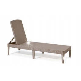 Регульований садовий шезлонг Jaipur Sun Lounger