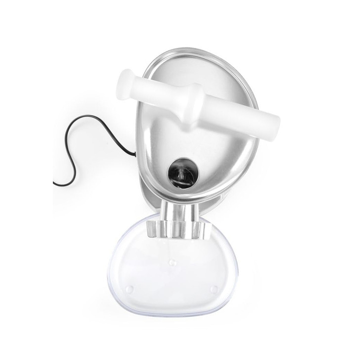 М'ясорубка електрична HENDI з насадками для ковбас, стейків та 3 трубочками для фаршу, 400 Вт, рожева