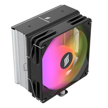 SILENTWARE Bora - Кулер для CPU з двома баштами, 6 теплових трубок, 2x 120мм вентилятори PWM, RGB підсвітка, підтримка TDP до 265W, сумісний з Intel LGA 115X/1200/1700/1851 та AMD AM4/AM5