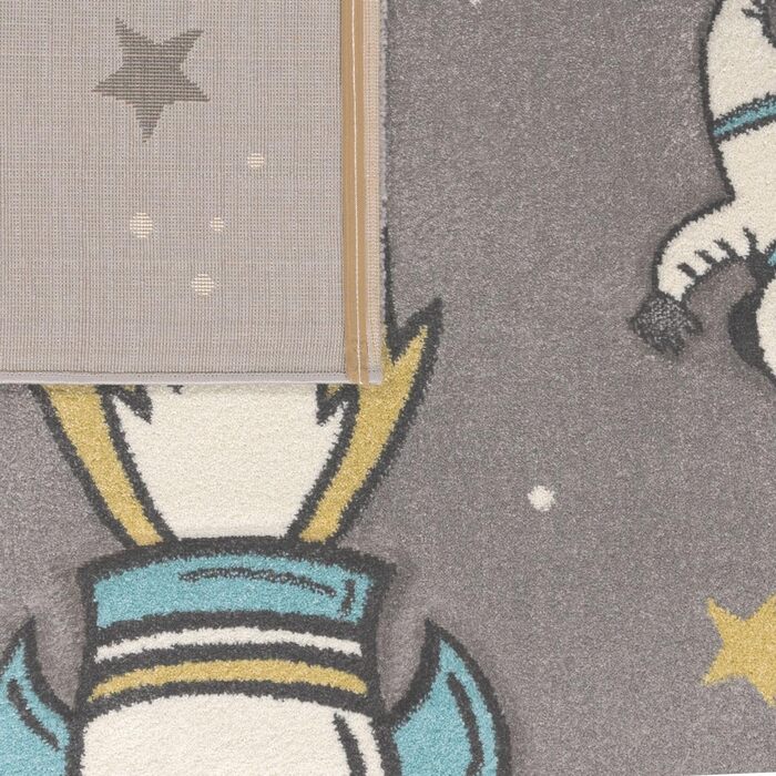 Дитячий килим TT Home Джунглі Зоо Тварини Жираф Змія Лев Мавпа Зелений 140x200 см (Круглий 160 см, Сірий (Космос))