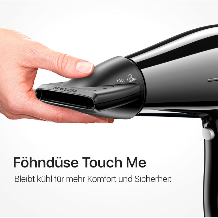 Професійний фен Valera Swiss Silent Jet Light 7500 Ultrablack: потужний мотор PM-Pro, 2000 Вт, іонізація, 6 температурних режимів