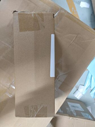 Скляна ваза 22,9 см блакитно-зелена, ручної роботи, сучасний дизайн, для квітів та декору, ідеально для дому та офісу