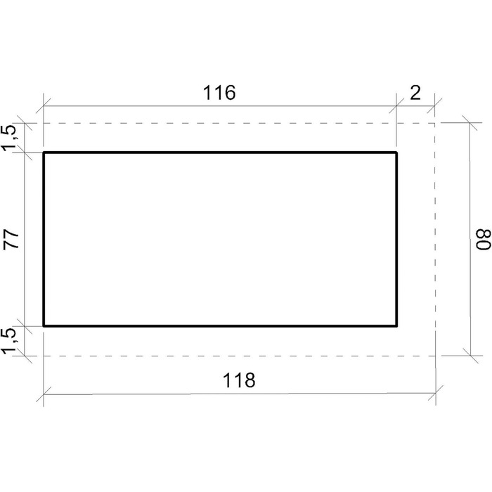 Будка для собак Outdoor маленьких порід – дерев'яна будка для собак, водостійкий дах 76 x 99 x H80 см, розмір S, Timbela M401-1 розмір M, 76x99xH80cm, натуральне дерево (розмір L, 80x118xH94cm, LP SmartSide дерев'яні панелі)