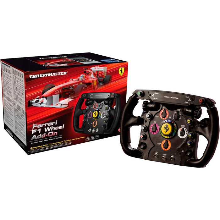 Руль Thrustmaster F1 для PS5/PS4/Xbox Series X|S/Xbox One/PC - ліцензований Ferrari