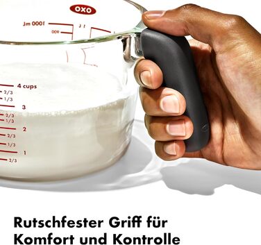 OXO Good Grips 500 ml Glass Measuring Cup with Lid