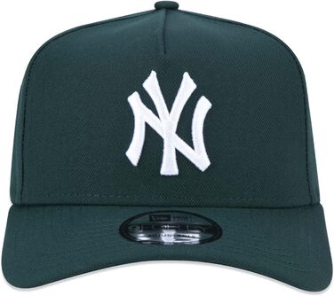 Кепка New Era MLB з регульованим розміром, бежева, логотип команди, модель 9Forty, колір Forest Green