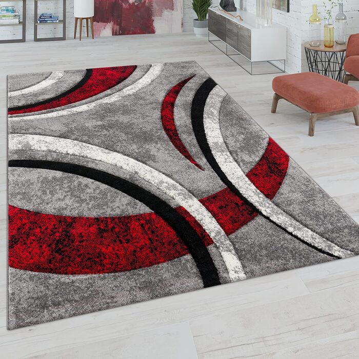 Килим Paco Home для вітальні, короткий ворс, вінтажний стиль, ручна обробка, 3D-контур, 80x300 см, коричневий