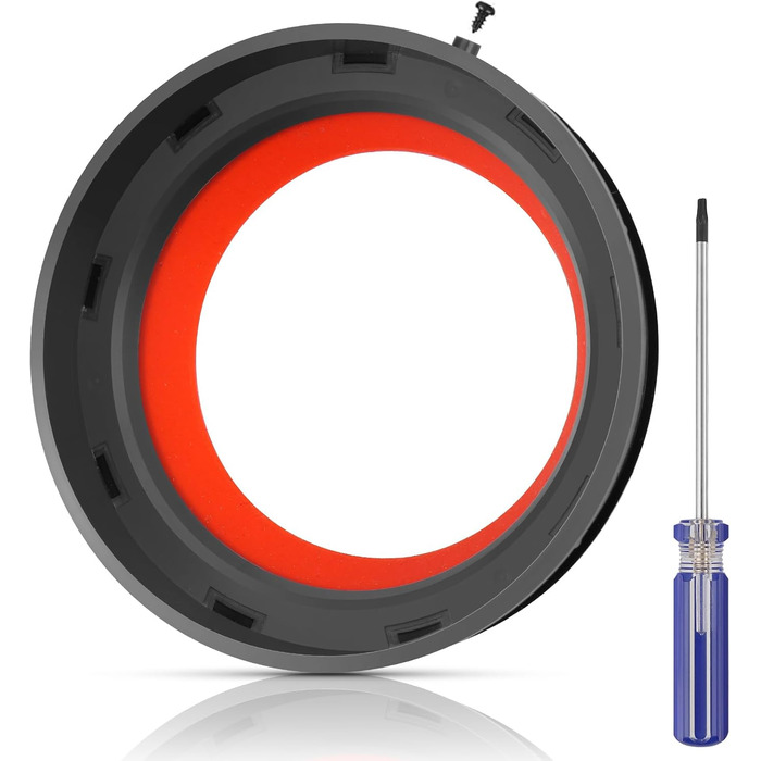 Контейнер для пилу AiLomey (замінник) для Dyson V12 Detect Slim, V10 Digital Slim, V11, V15, Sv14, Sv15, Sv17, Sv22, Sv28. Замінник №965272-01. Підходить для моделей Dyson з кільцем ущільнювача.