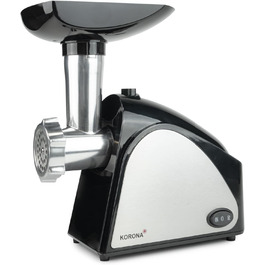 Korona 25200 Stainless Steel Meat Grinder & Food Filler Attachment - 400W | For Meat, Sausage, Kebabs & Pastries