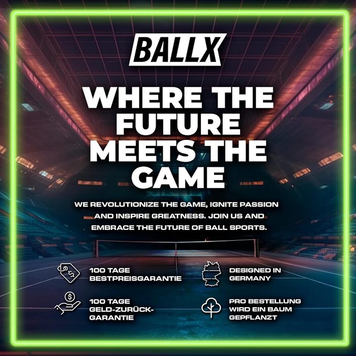 BallX Pro Carbon Table Tennis Paddle - 7-ply Blade - 2.0mm Sponge Cushion - Two different 5-Star Rubber Surfaces (Black & Green) - Includes Paddle Bag - AeroSpin 6000 Carbon