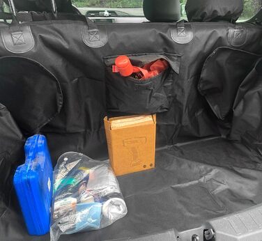 Захист для багажника автомобіля Lupex - універсальний, водовідштовхуючий, матеріал Oxford 600D, чорний, для хетчбеків, позашляховиків та SUV