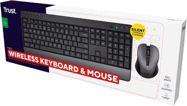 Бездротовий набір клавіатури та миші Trust Trezo з італійською QWERTY-розкладкою