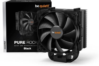 be quiet! Pure Rock 2 Black - кулер для CPU, 150W TDP, 120mm PWM, 4 теплові трубки, асиметричний дизайн