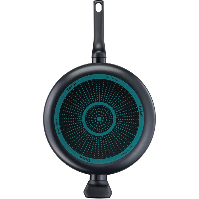 Сковорода для млинців Tefal Easy Cook & Clean, 28 см, антипригарне покриття, з індикатором нагріву (Thermo-Signal), виготовлено у Франції, чорна
