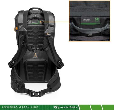 Lowepro PhotoSport BP L AW III: Рюкзак для фототехніки, сумісний з Sony α7, блакитно-чорний