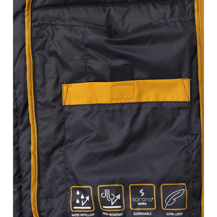 Жилет CASAODA Steppweste Uni Dunkelgrün (338) - темно-зелений, розмір L