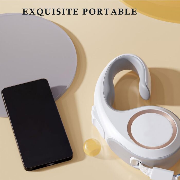 Висувна поводок для собак Marchul, 5 м, для собак до 30 кг, поводок без перекручування 360°, міцний нейлоновий трос, висувний поводок, гальмо однією рукою, пауза, блокування, білий та сірий