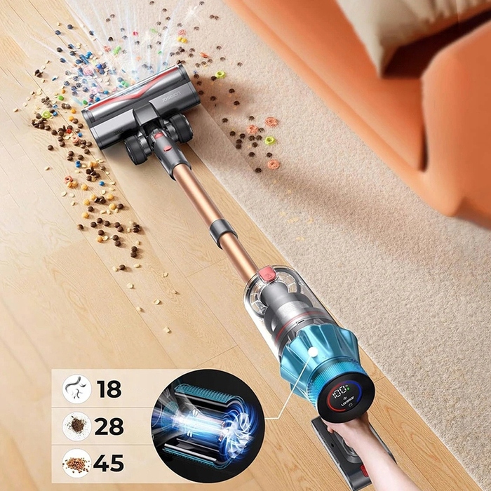 Вертикальний пилосмик Laresar Ultra 7-001, золотий