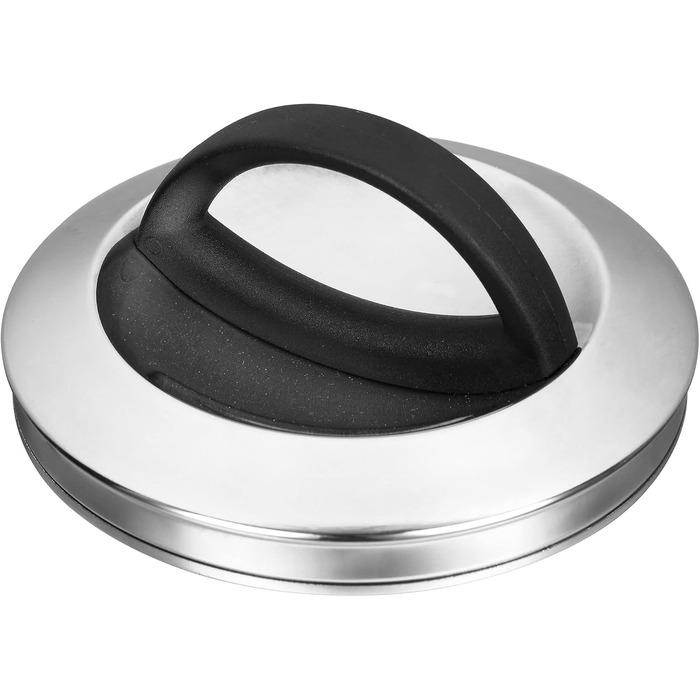 Чайник-свисток 2,5 л з нержавіючої сталі для Induktion, Gas, з свистком, чайник, кип'ятильник, кип'ятильник (червоний)