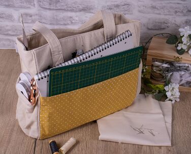Crafting Kit, Cotton, Bee, 13 x 36 x 31cm