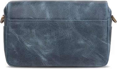 Чохол для камери MegaGear Torres з натуральної шкіри, оливковий (синій)