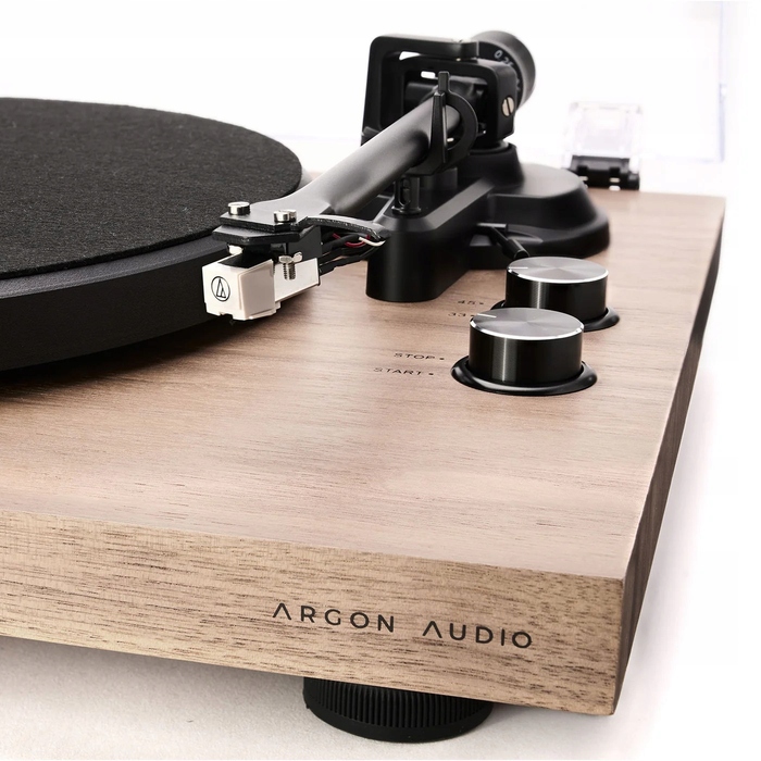 Вініловий програвач Argon Audio TT MK2, коричневий