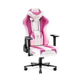 Ігрове крісло Diablo Chairs X-Player 2.0, тканина, біле