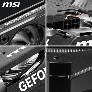 Відеокарта MSI GeForce RTX 5060 Ti Ventus 8G SHADOW 2X OC PLUS, 8 GB GDDR7, PCIe 5.0, Boost 2647 MHz