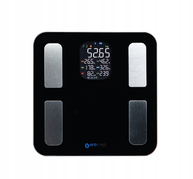 Розумні ваги для ванної Oromed ORO-BLUETOOTH SMART BLACK