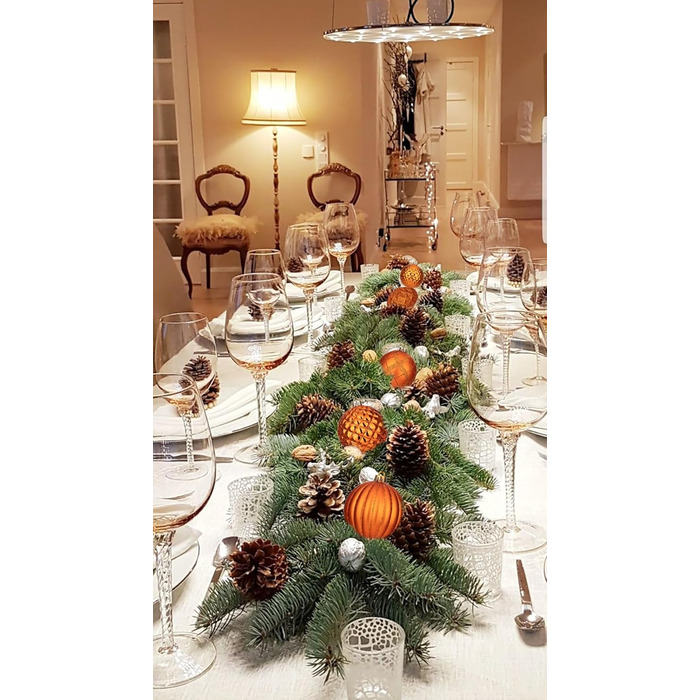 50 шт. прикрас для ялинки: сині ялинкові кулі, міцні, для ялинкової прикраси та різдвяного декору