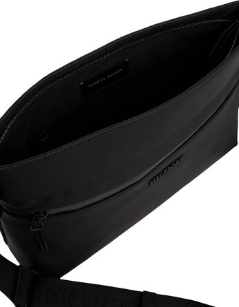 Чоловіча сумка через плече Tommy Hilfiger, месенджер, чорна (Black)