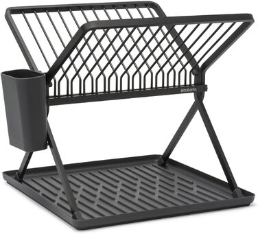 Складана сушарка для посуду Brabantia, компактна, металева