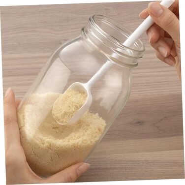 PRETYZOOM 4 Pack Bread Storage Bags Kitchen Salt Spice Stirring Containers For Dog Food Milk Powder Spoon Nested Measuring Cups Lightweight Measuring Spoons Teaspoons Coffee Stirring Stick Baby