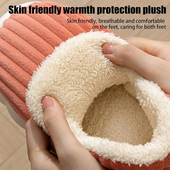 Зручні домашні тапочки для жінок на зиму, теплі, закриті, унісекс, з неслизькою підошвою, товсті, хмарні тапочки 39/40 EU, зелені