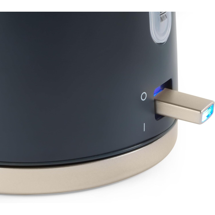 Електричний чайник Salter Marino 1.7L з функцією швидкого кип'ятіння 3KW, знімний фільтр від накипу, поворотна база 360°, захист від сухого кип'ятіння, автоматичне вимкнення (UK-штекер)