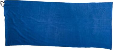 Warmpeace Unisex Polartec Micro Rectangular Sleeping Bag, Navy, max. 210cm
