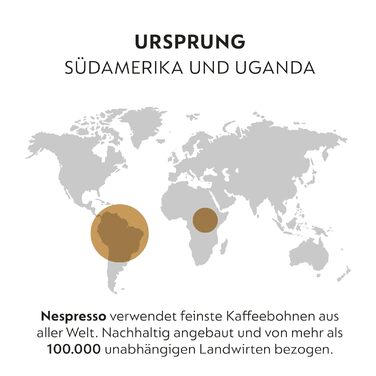 Кава Nespresso Original Paris | Арабіка та Робуста середнього обсмаження | Ідеально для еспресо | 100 капсул (Buenos Aires 100)