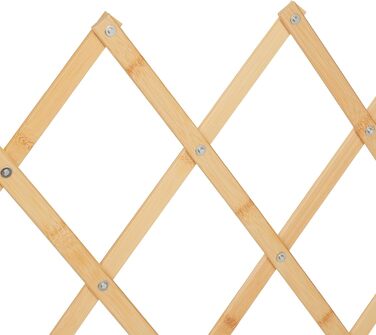 Захисний загороджувач для собак Reaxdays: сітка-хвіртка для дверей та сходів, розтягується до 116,5 см, висота 82,5 см, колір натуральний (M)