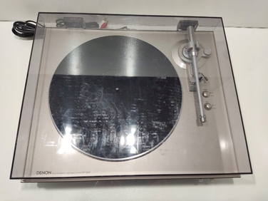 Вініловий програвач Denon DP-300F, сріблястий