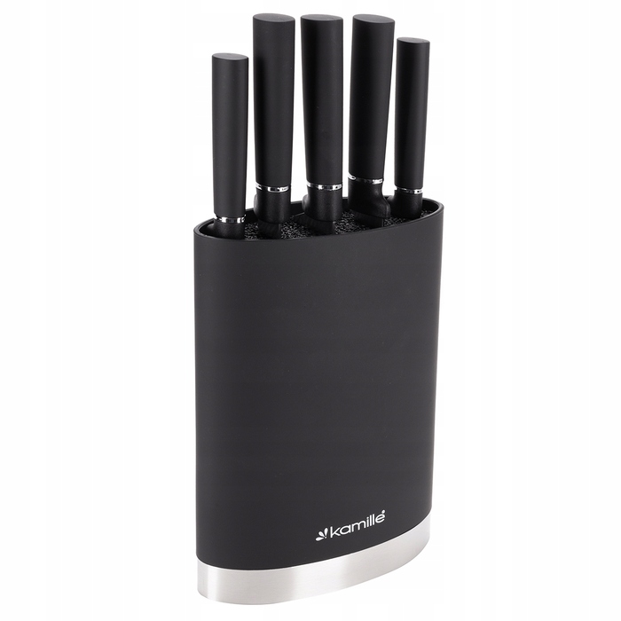 Набір ножів у підставці Kamille, 5 предметів