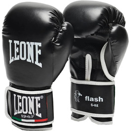 LEONE 1947 боксерські рукавички для дітей 6 oz, чорні