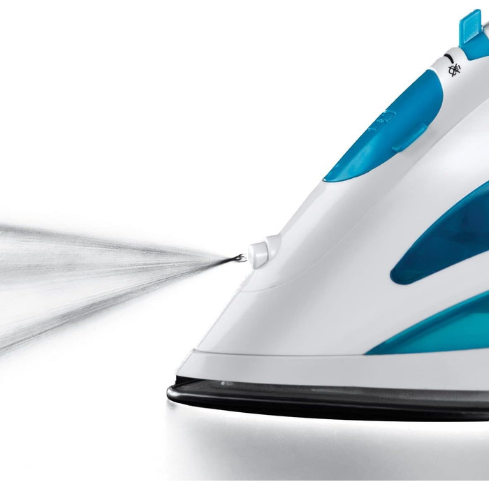 Праска Russell Hobbs 2600W з парою 210 г, керамічна підошва, 300 мл резервуар, функція самоочищення, антиналіт, стоп-краплі, 70 г/хв, 20562-56