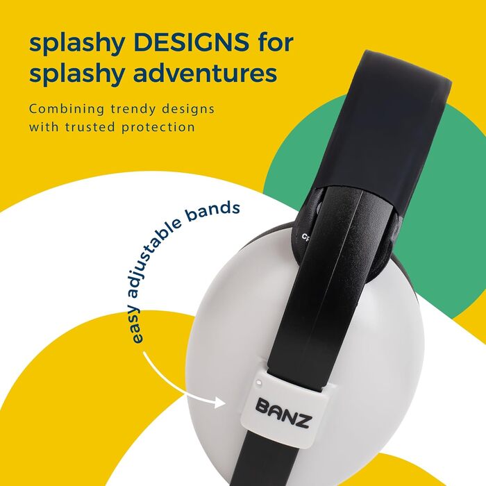 Banz Bubzee Захист вух для малюків сірого кольору