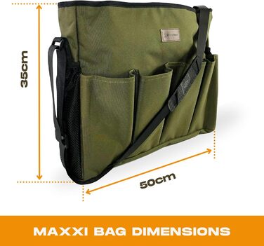 Сумка для дресирування собак Dog & Field Maxxi Schnullertasche - містка, з регульованим ременем, для гончих собак, аксесуари для полювання, 50 x 35 x 10 см, оливковий колір