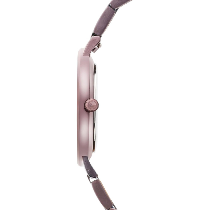 Жіночий годинник Tamaris – стильний круглий годинник з металевим браслетом 36 мм (фіолетовий)